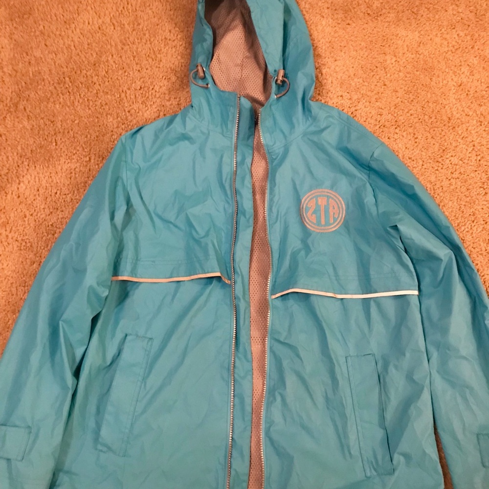Zeta Tau Alpha Charles River Rain Jacket